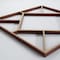Ekena Millwork Extra Small Hudson Decorative Fretwork Wood Wall Panels, Hickory, 7 3/8"W x 7 3/8"H x 3/8"T WALW08X08X0375HSNHI - alternate 2